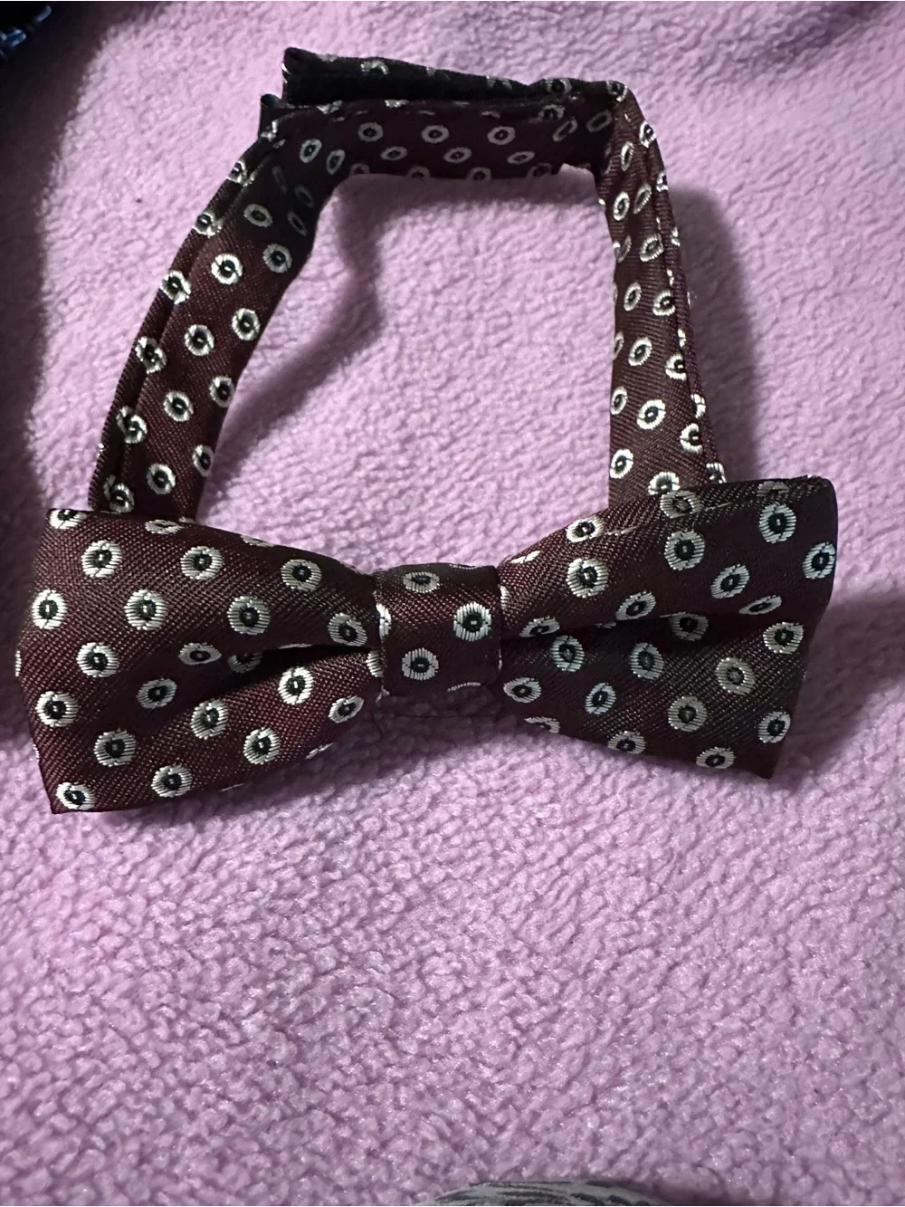 Men's Bow Tie Set - Black, Silver, Brown